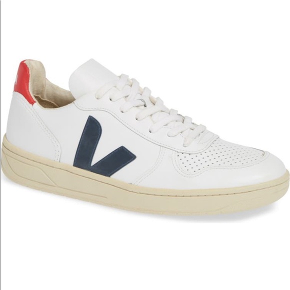 Veja V-10 Women’s sneakers White, Red and Blue - Picture 11 of 11
